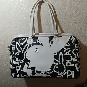 Oversized vintage playboy Bunny overnight tote